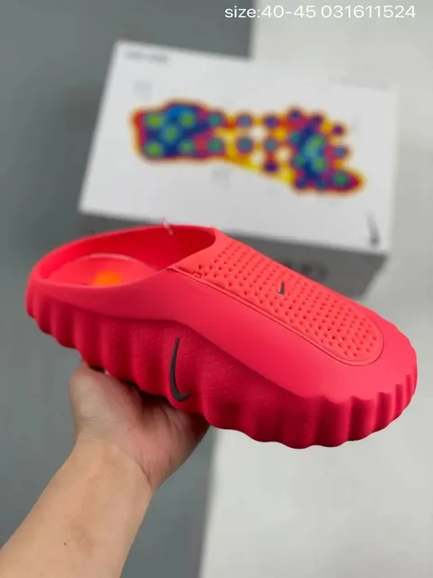 Nike Mayfly Woven Slide Bright Crimson