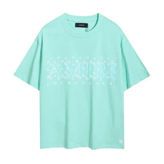 Amiri Logo Graphic Tee Mint Green