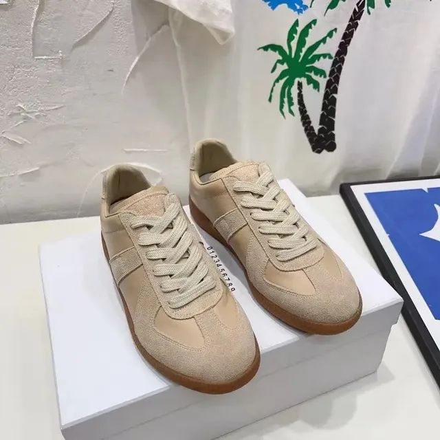 Maison Margiela Future Sneaker Beige Suede