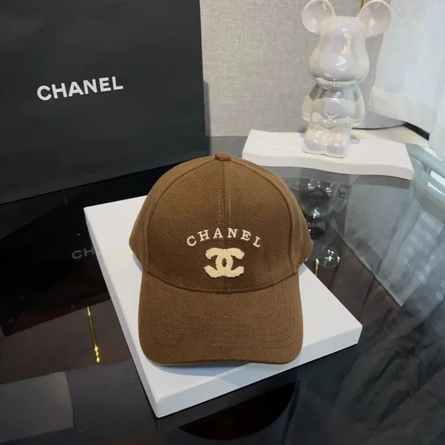 Chanel Baseball Cap CC Logo Embroidered