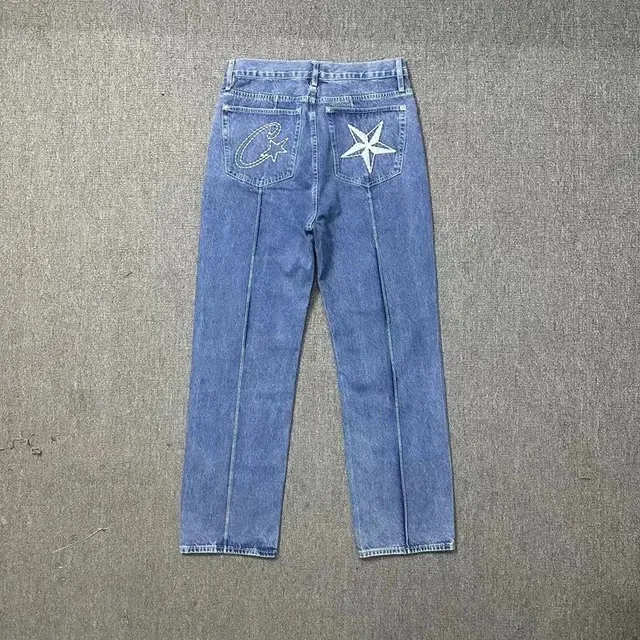 Corteiz Jeans Star Embroidery