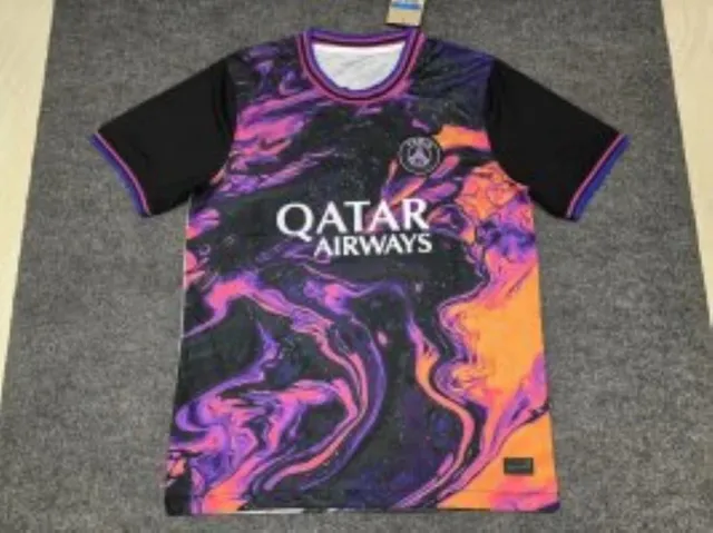 Paris Saint-Germain Home Jersey Marbled Print