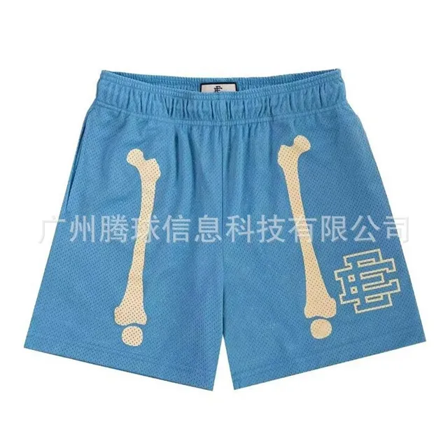 Corteiz Mesh Shorts Bone Print