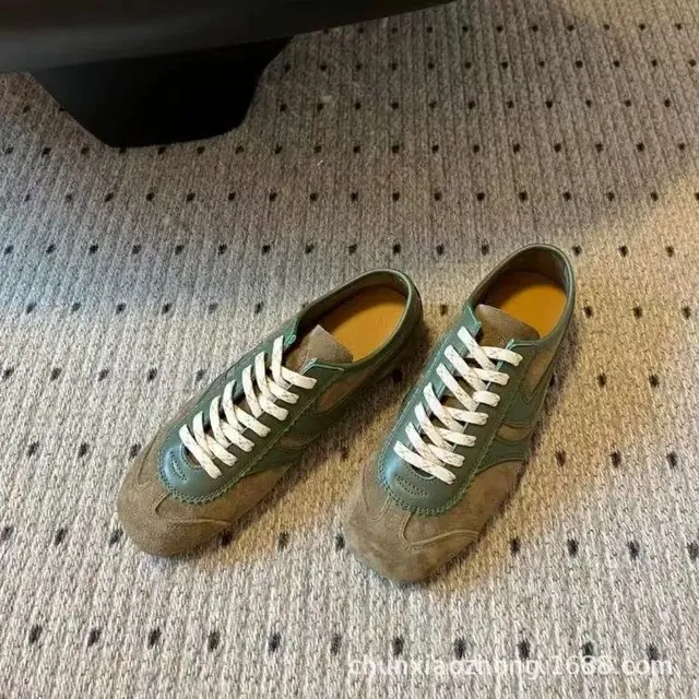 New Balance NB 327 Olive Suede