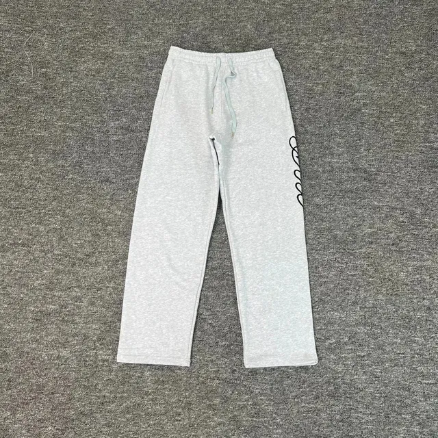 Sweatpants Heather Grey with Logo Print
