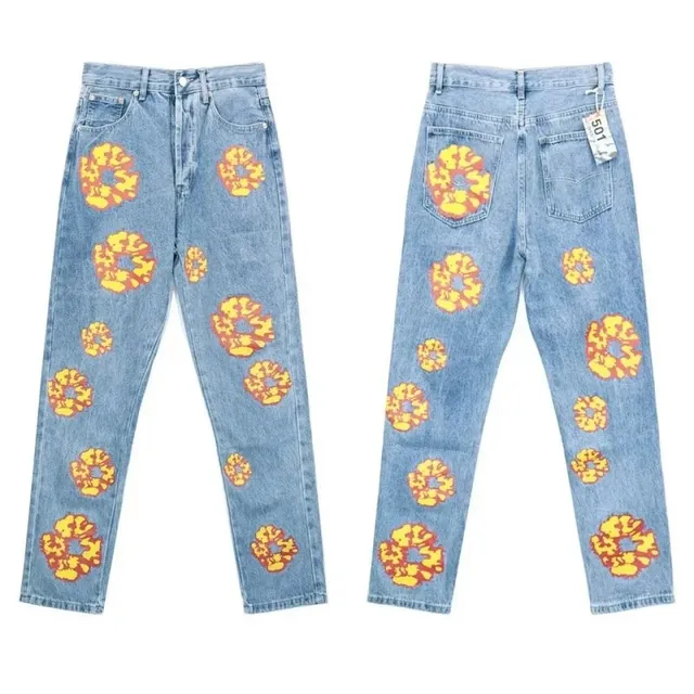 Levi's 501 Jeans Floral Print