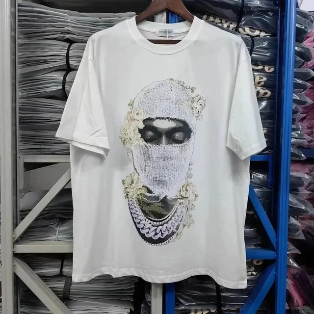 Ih Nom Uh Nit Graphic Tee Balaclava Floral Print