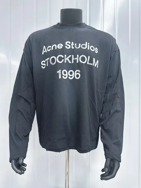Acne Studios Long-Sleeve Tee Stockholm 1996 Print