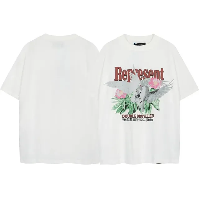 Represent Graphic Tee Dove Print