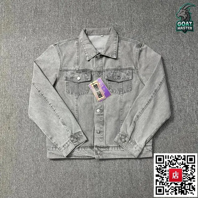 Denim Genes Denim Jacket Washed Grey