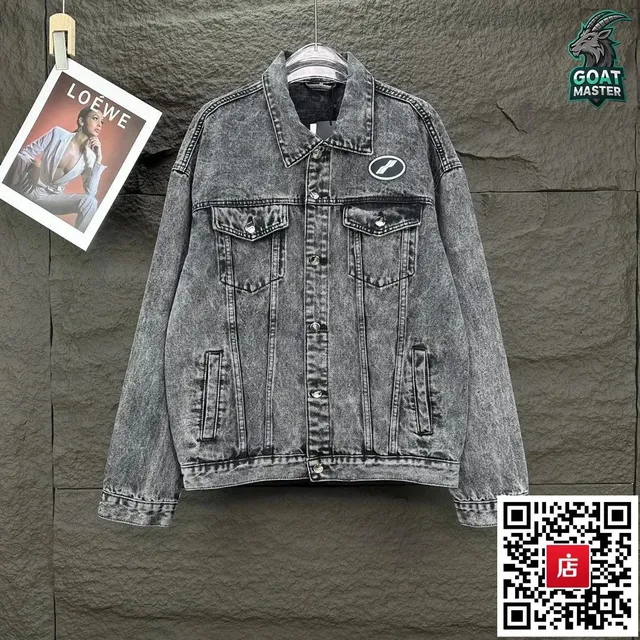 Denim Jacket Acid Wash