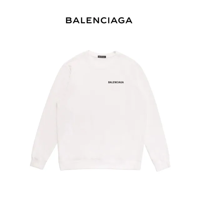 Balenciaga Crewneck Sweatshirt Logo Print