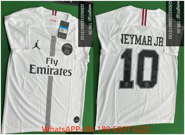 Jordan Paris Saint-Germain Home Jersey Neymar Jr #10