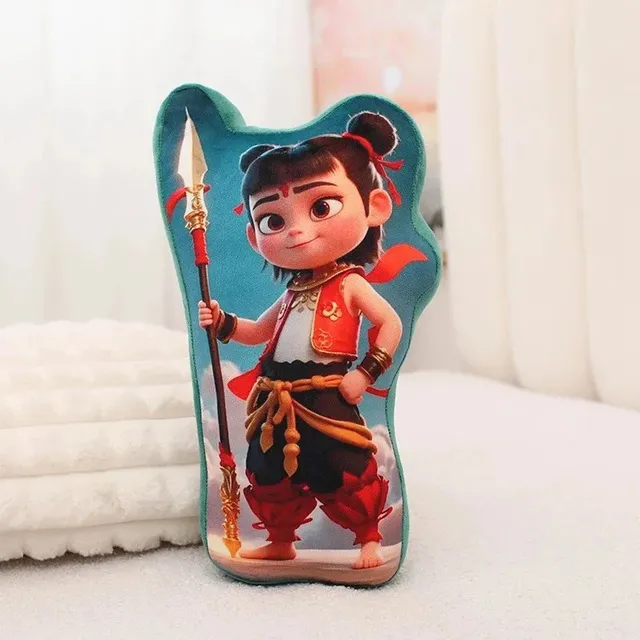 Pop Mart Nezha Character Pillow Animated Film Inspired