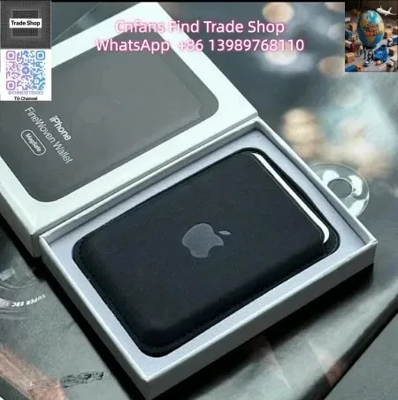 Apple iPhone FineWoven Wallet Black