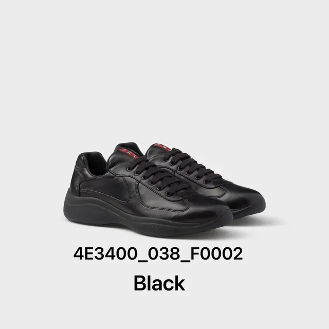Prada Linea Rossa Trainer Black
