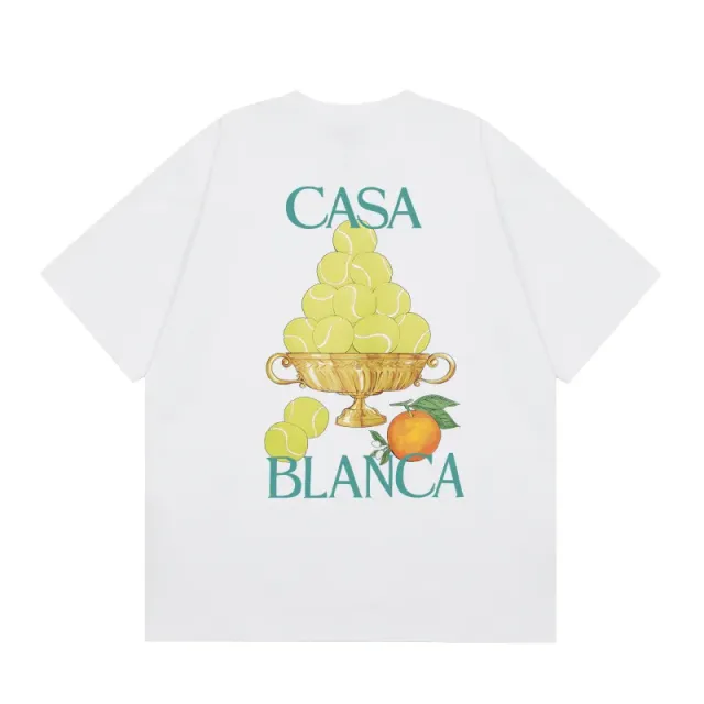 Casablanca Graphic Tee Tennis Bowl Print