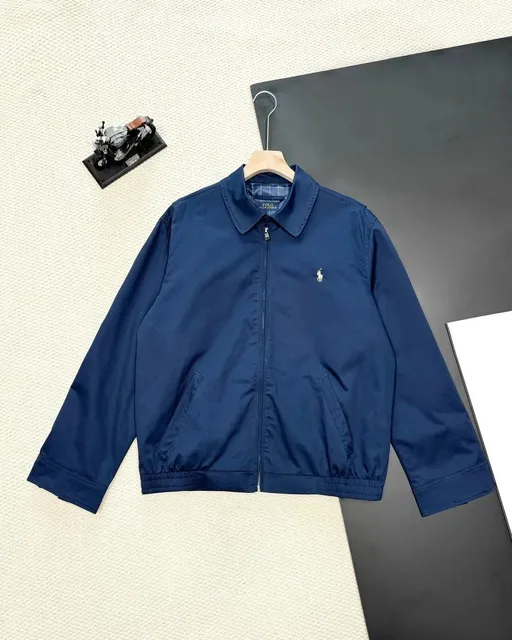 Polo Ralph Lauren Classic Fit Coach Jacket Navy