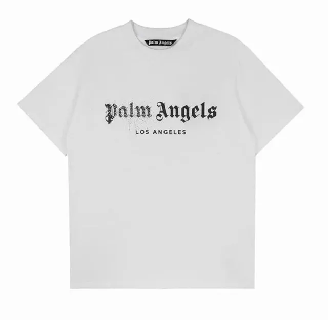Palm Angels Graphic Tee Los Angeles Logo