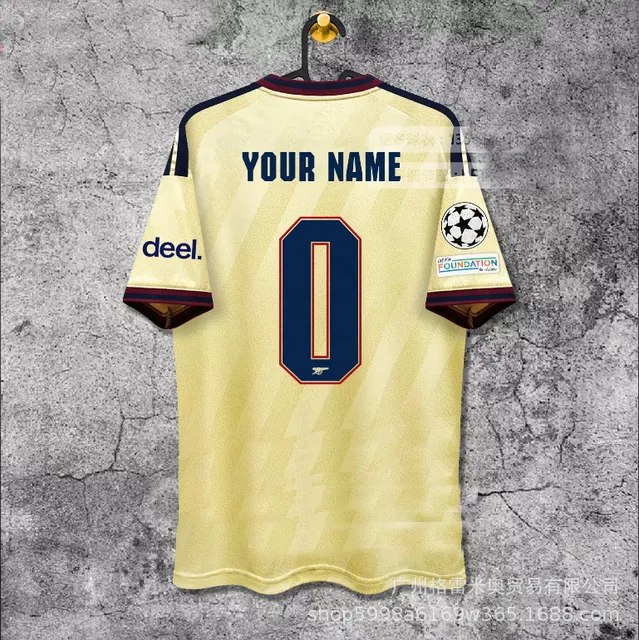 26-27 Arsenal Guest Champions League Customization \