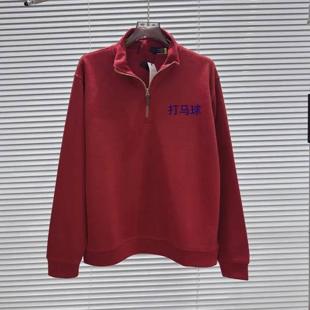 Polo Ralph Lauren Quarter-Zip Pullover Crimson