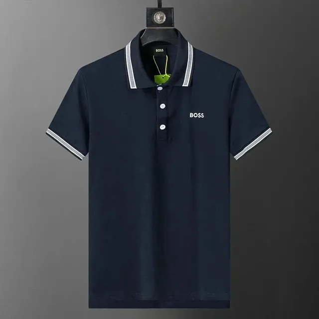 Hugo Boss Polo Shirt Contrast Trim