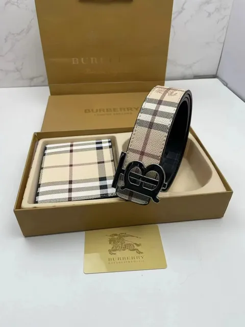 Burberry House Check Belt Classic Vintage Check