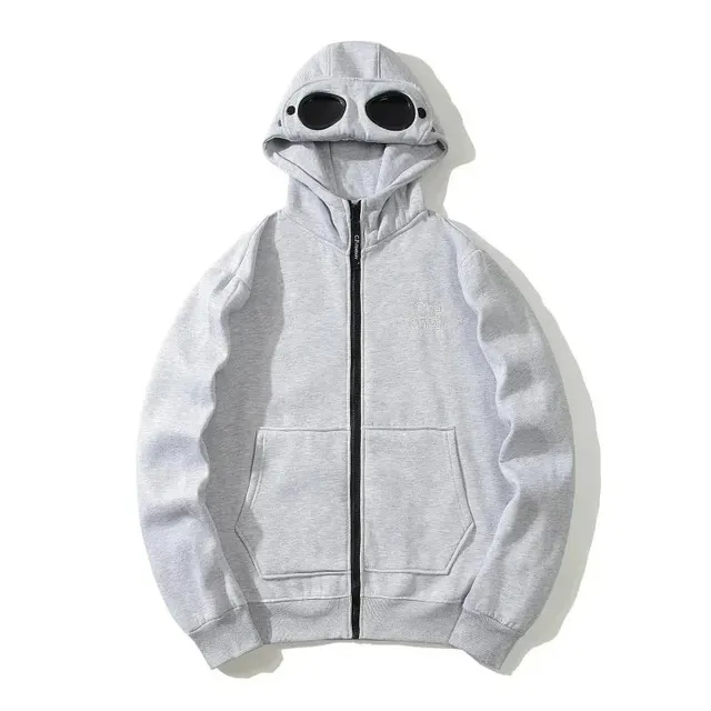 C.P. Company Goggle Hoodie Heather Grey