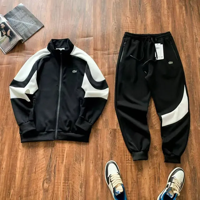 Lacoste Track Jacket and Joggers Set Color-Block