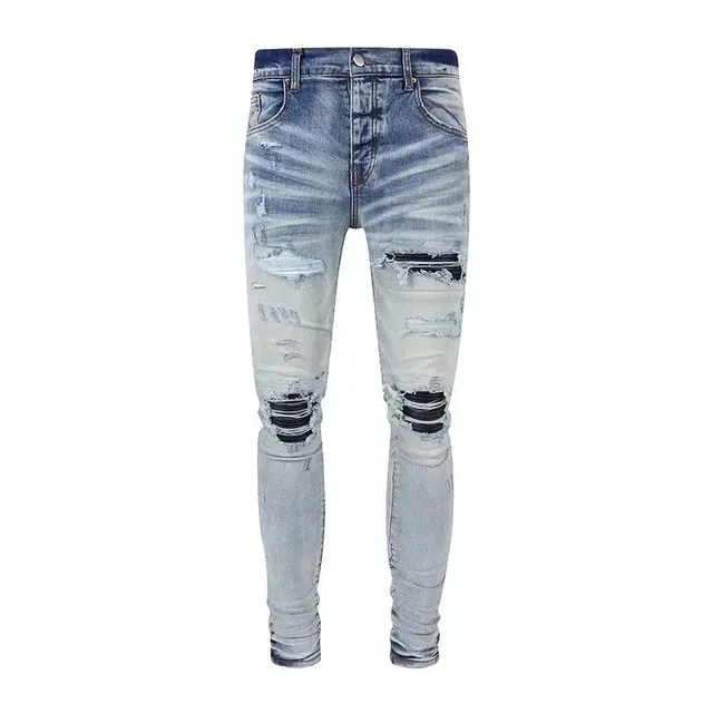 Amiri Distressed Skinny Jeans Bleached Ripped