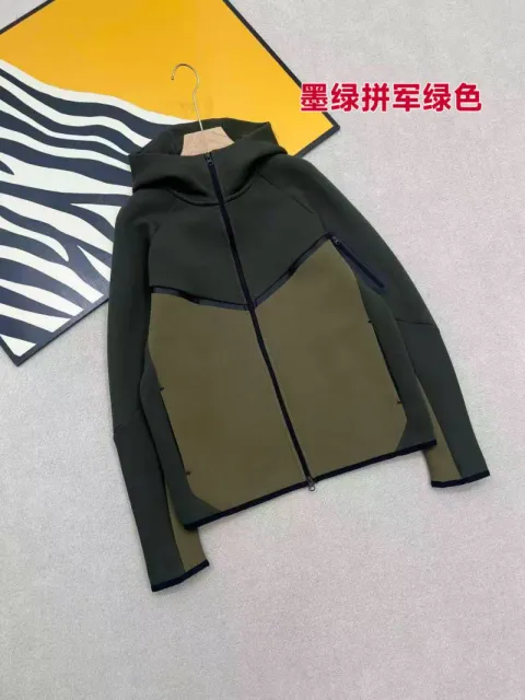 Dark green and army green jacket