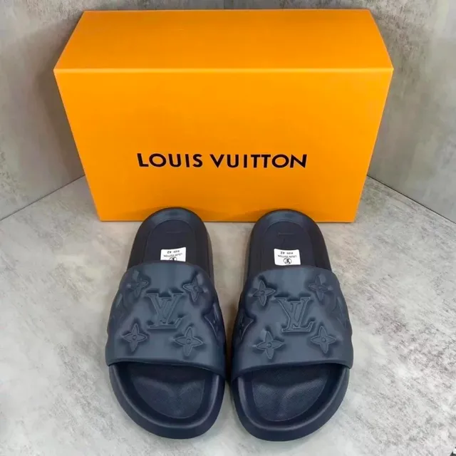 Louis Vuitton LV Slides Monogram Embossed