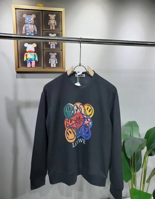 Loewe Crewneck Sweatshirt Smiley Print