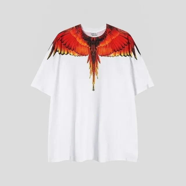 Marcelo Burlon Wings T-Shirt Multicolor Wings Print