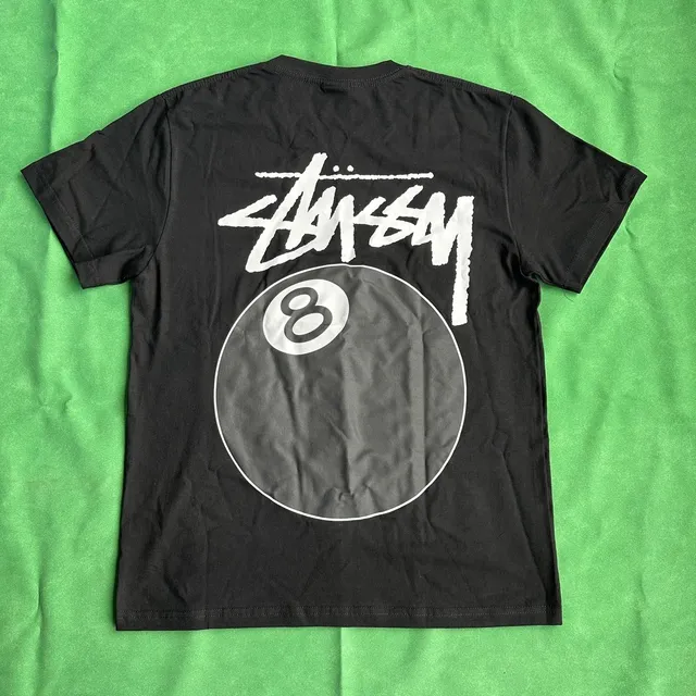 Stüssy 8 Ball Tee Black/White