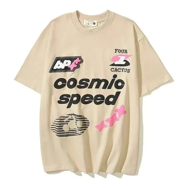 Broken Planet Cosmic Speed Tee Four Cactus Graphic