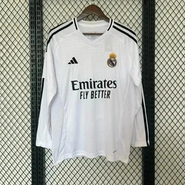 Adidas Real Madrid Home Jersey Emirates Fly Better