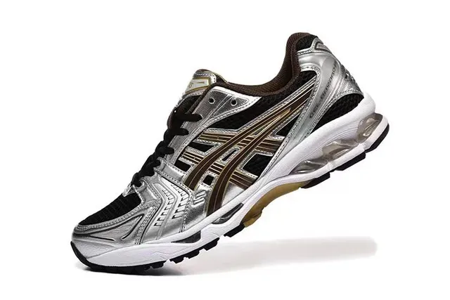Asics Gel-Kayano 14 Silver Black Brown