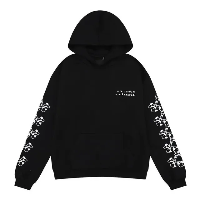 Chrome Hearts Hoodie Cross Print