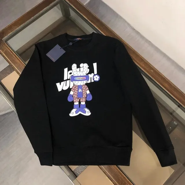 Louis Vuitton Crewneck Sweatshirt LV x Supreme Bear Graphic
