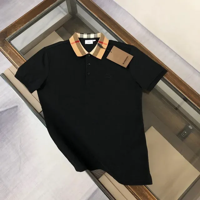 Burberry Polo Shirt Checkered Collar