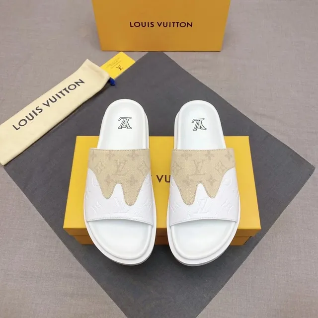 Louis Vuitton Slide Sandal Monogram Canvas