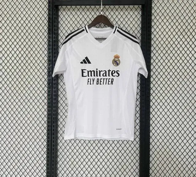 Adidas Real Madrid Home Jersey Emirates Fly Better