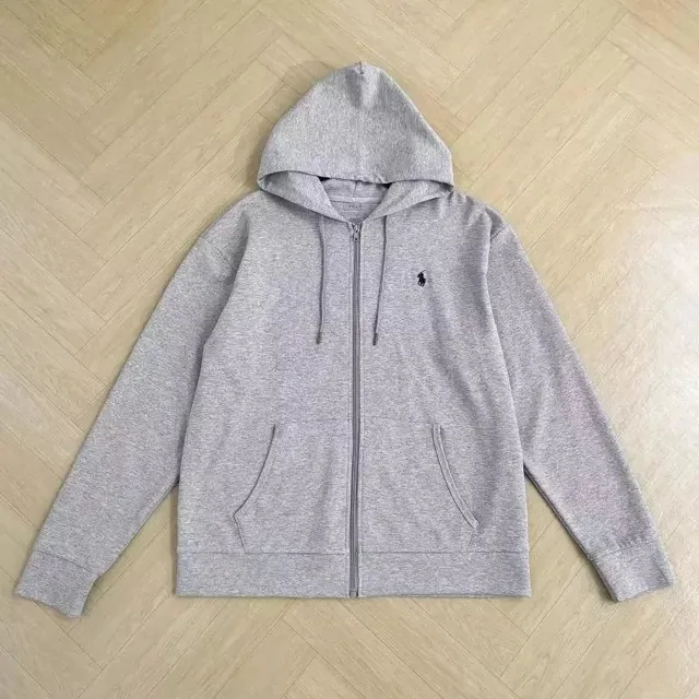 Polo Ralph Lauren Zip-Up Hoodie Heather Grey