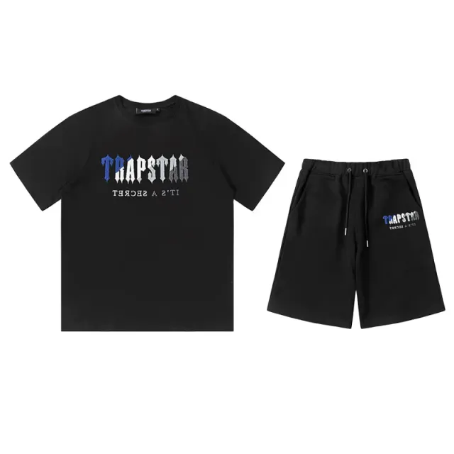 Trapstar T-Shirt & Shorts Set It's A Secret Logo