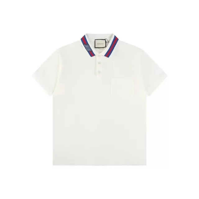 Gucci Polo Shirt Web Trim Collar