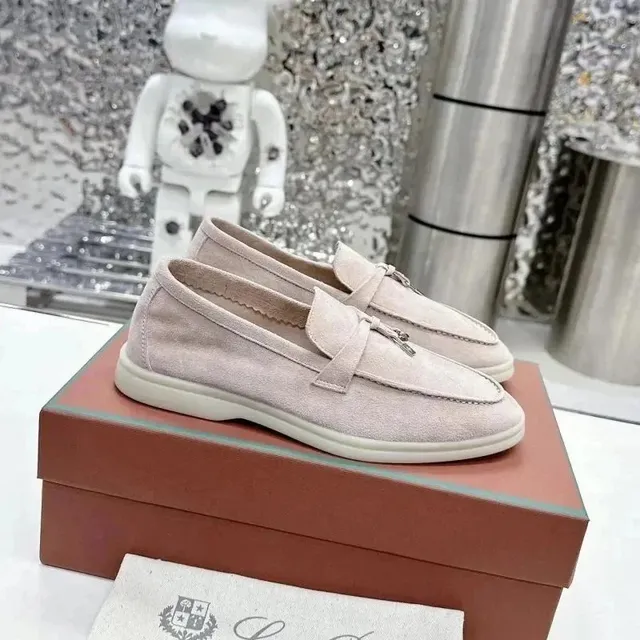 Loro Piana Loafer Suede Tassel Loafer