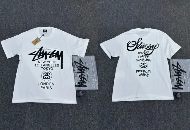 Stüssy Graphic Tee World Cities