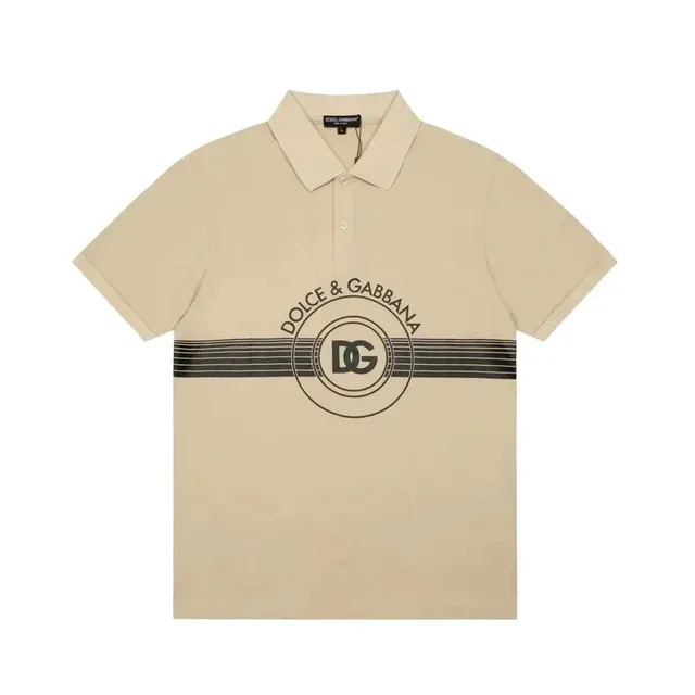 Dolce & Gabbana Polo Shirt DG Logo Stripe