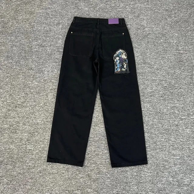 Derschutze Gothic Arch Patch Jeans